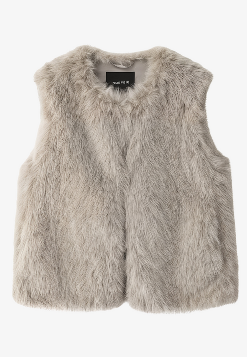 Dames Gilet Zonder Mouwen met Modern en Veelzijdig Ontwerp
