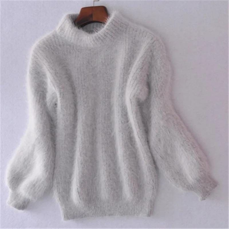 Ruime Trui met Effen Kleur en Vintage Look