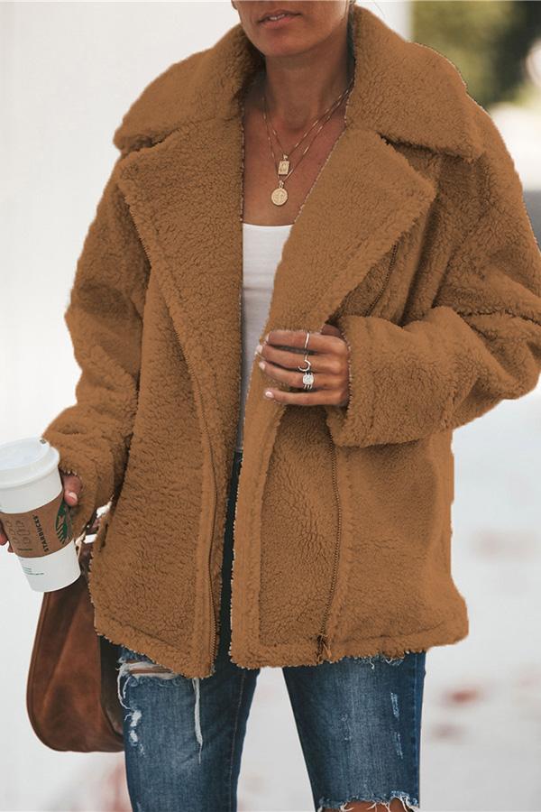 Casual en Lichte Winterjas in Zachte Stijl voor Trendy Vrouwen