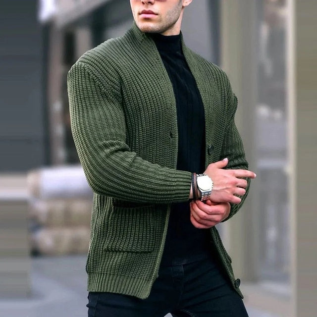 Warme en Stijlvolle Heren Cardigan voor Elke Dag