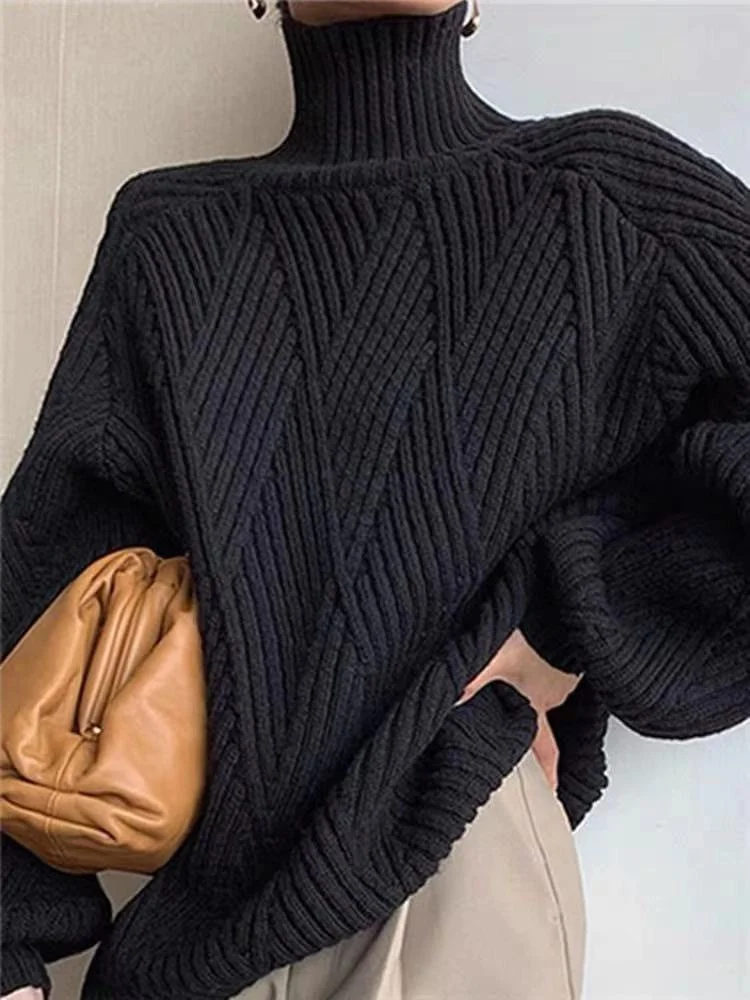 Modieuze Turtleneck Sweater