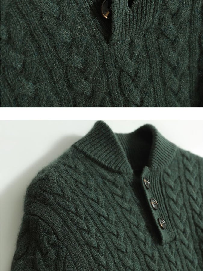 Modieuze pullover met gebreid ontwerp