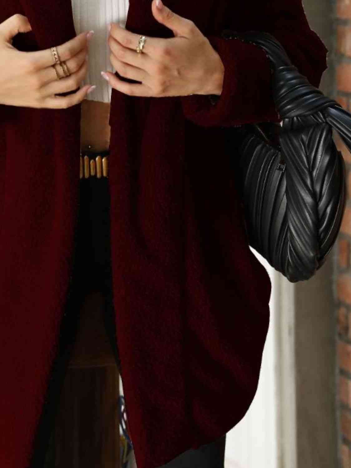 Een elegante jas met moderne accenten voor herfstweer