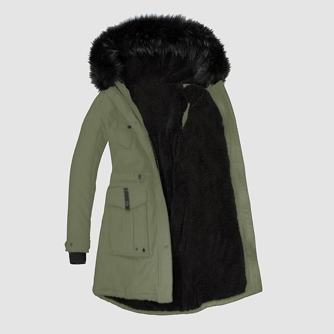 Modieuze Parka voor Dames, Perfect voor Koud Weer