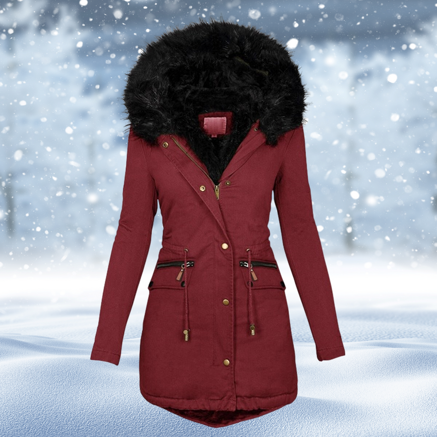 Elegante en warme winterjas voor dames