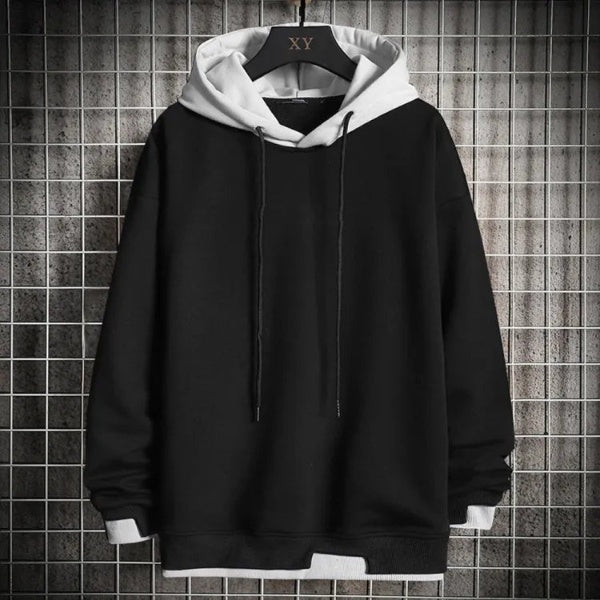Stijlvolle herenhoodie met een klassiek en veelzijdig design