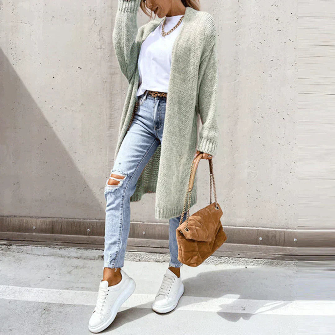 Klassieke Cardigan voor Dames - Stijlvol Laagstuk