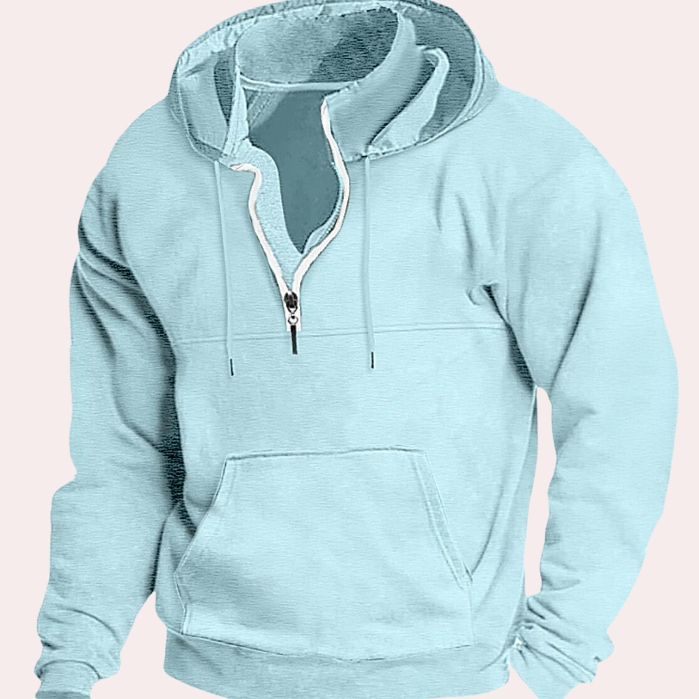 Comfortabele heren hoodie met capuchon