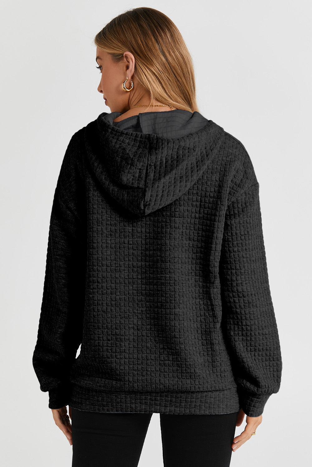 Modieuze Gelaagde Kangoeroezak Hoodie