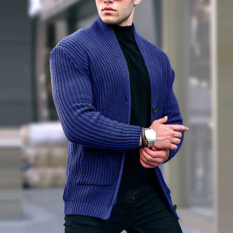 Warme en Stijlvolle Heren Cardigan voor Elke Dag