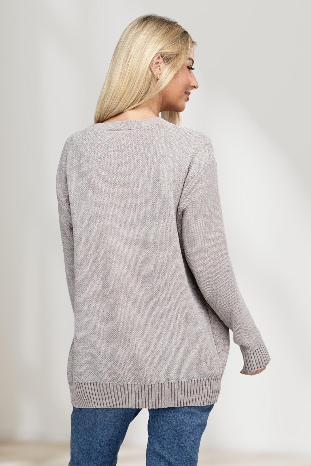Stijlvolle Open Voor Sweater Cardigan voor Elke Gelegenheid