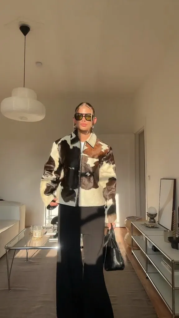 Comfortabele jas met kraag