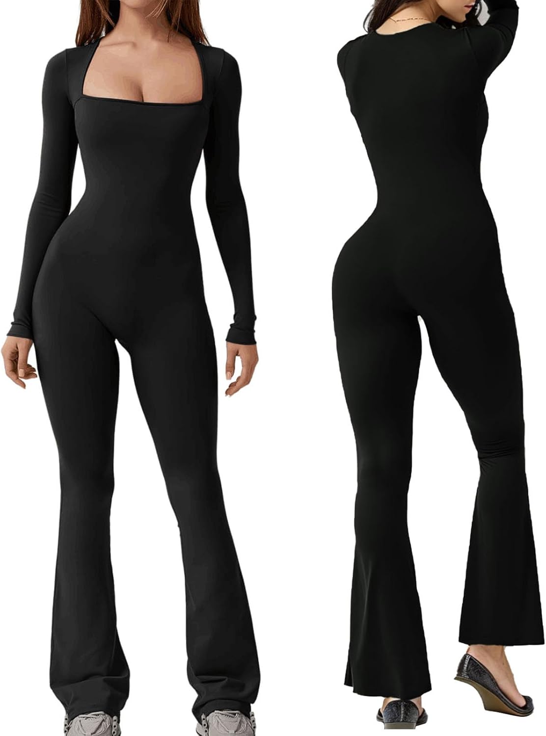 Stijlvolle mouwloze jumpsuit voor dames met moderne halslijn