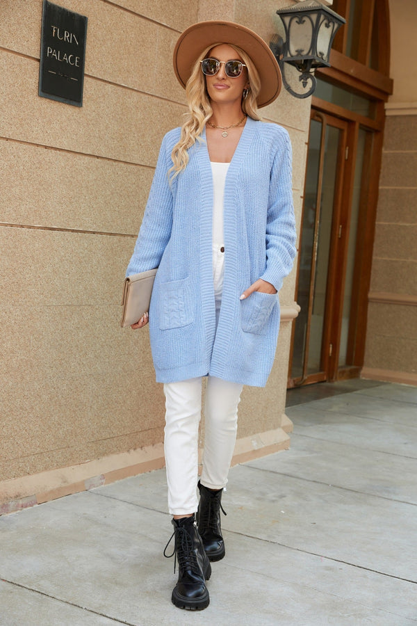 Trendy Open Cardigan voor Modieuze Dames
