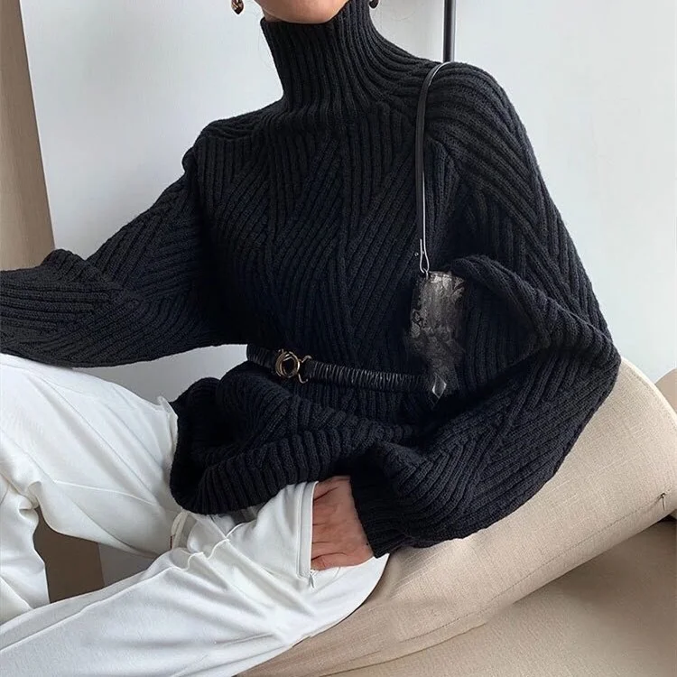 Modieuze Turtleneck Sweater