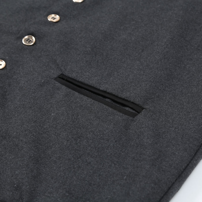 Traditionele herenvest met elegante afwerking voor formele en feestelijke gelegenheden