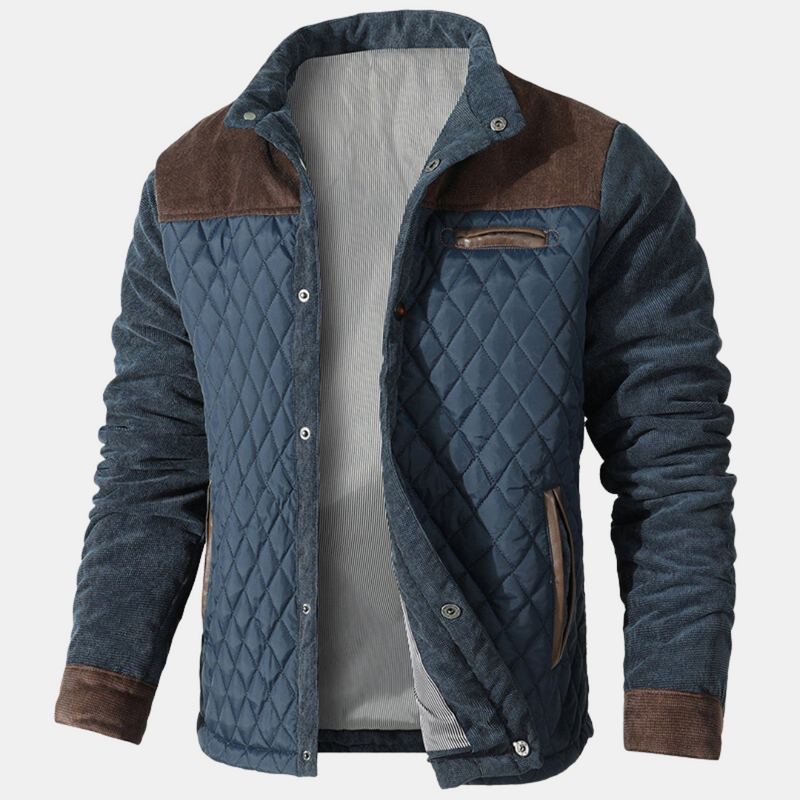 Casual herenjas met uniek en stijlvol ontwerp