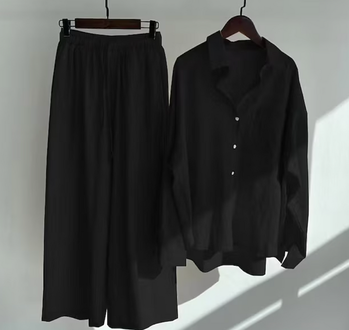 Modieuze Zomerset voor Dames met Shirt en Broek