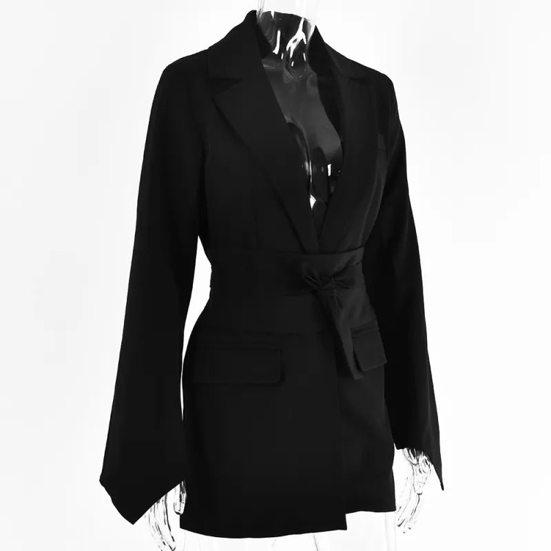 Elegante blazer met sierknopen