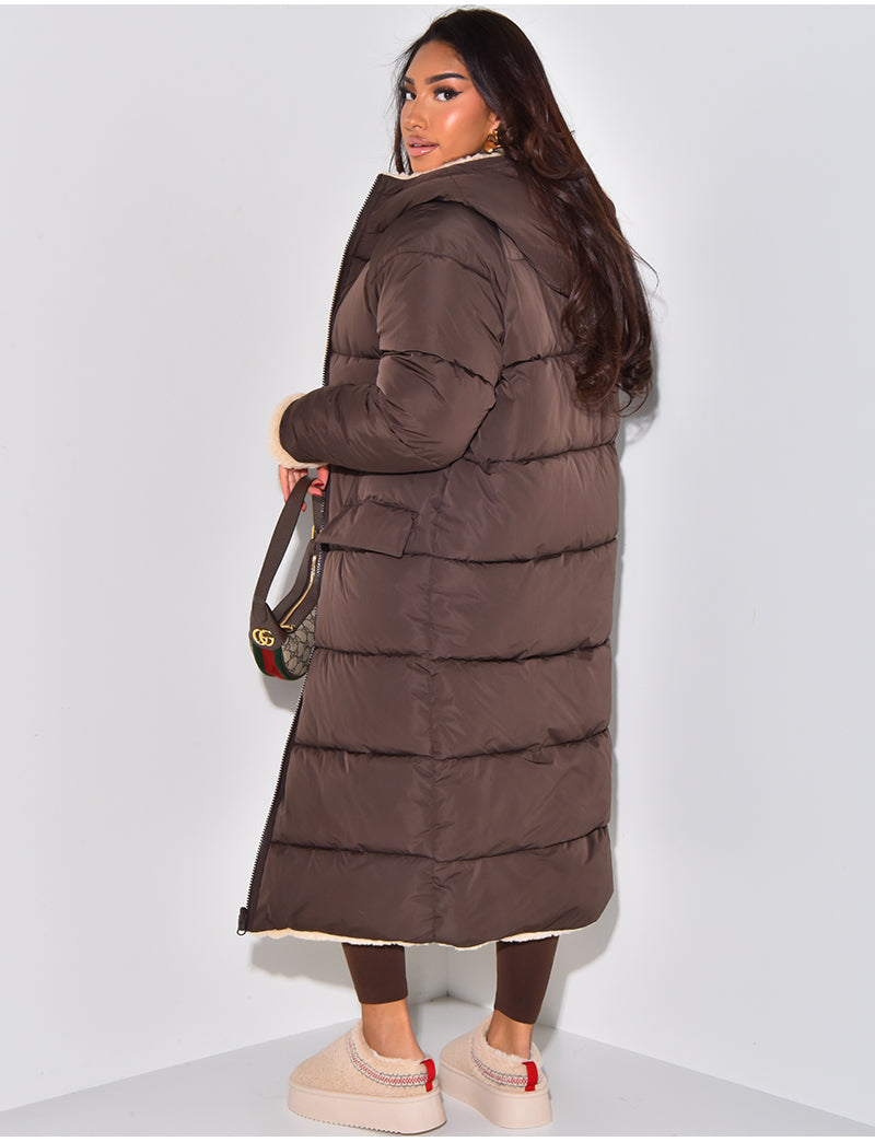 Omkeerbare Winterjas voor Vrouwen met Modern Uiterlijk