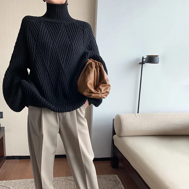 Modieuze Turtleneck Sweater