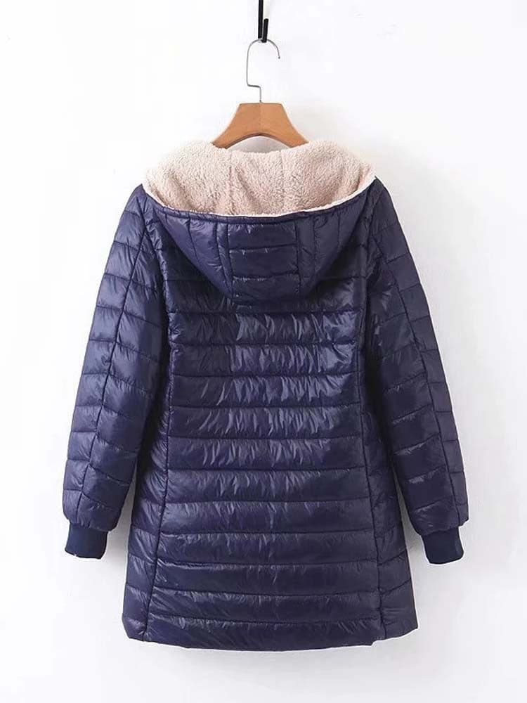 Elegante winterjas voor dames die warm houdt