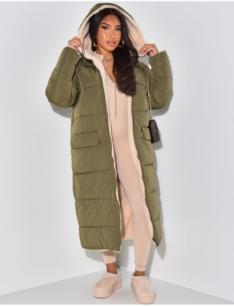 Omkeerbare Winterjas voor Vrouwen met Modern Uiterlijk