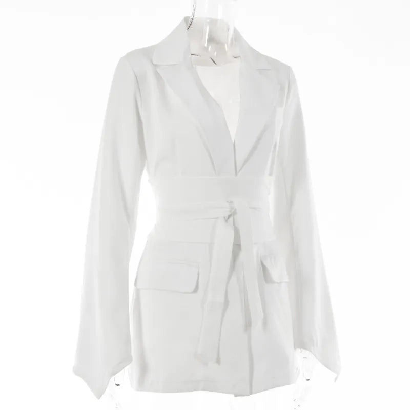 Elegante blazer met sierknopen