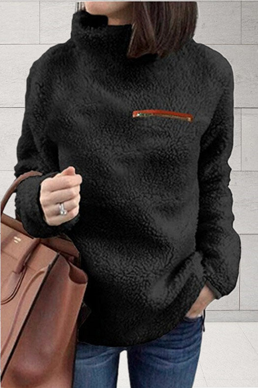 Gezellige Teddy Pullover voor Comfortabele Dagen