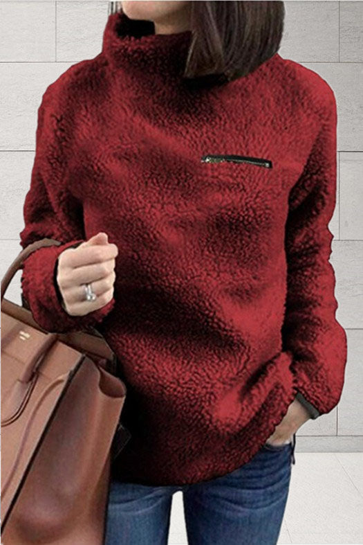 Gezellige Teddy Pullover voor Comfortabele Dagen