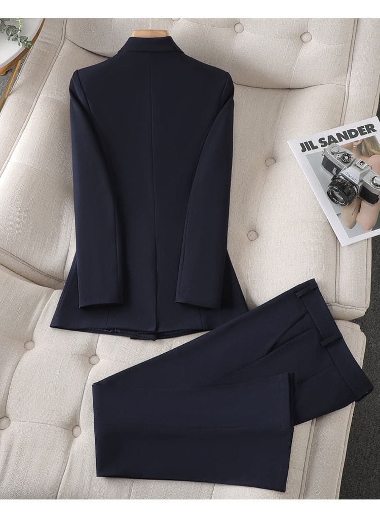 Trendy broek en blazer set voor dames