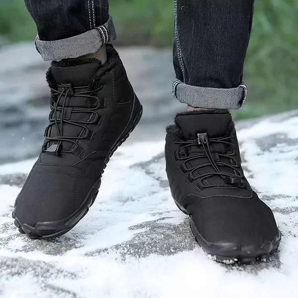 Casual heren winterboots met isolerend ontwerp voor extra warmte