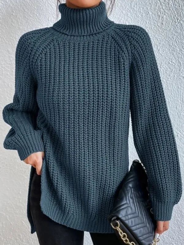 Stijlvolle Coltrui met Zijsplit – Ideaal voor Casual en Chic