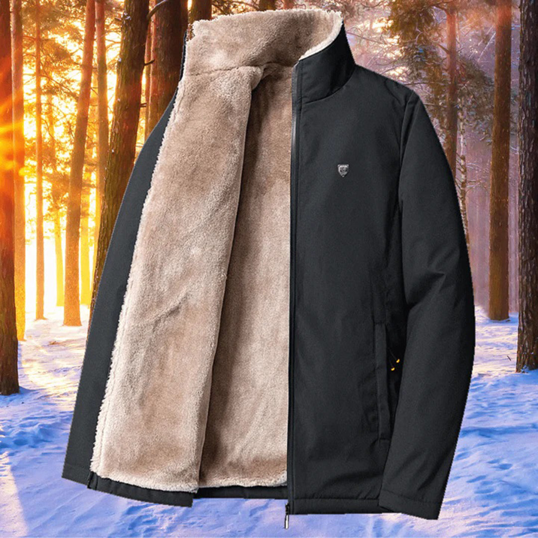 Casual winterjas voor heren met eigentijds design – Ideaal voor winterwee