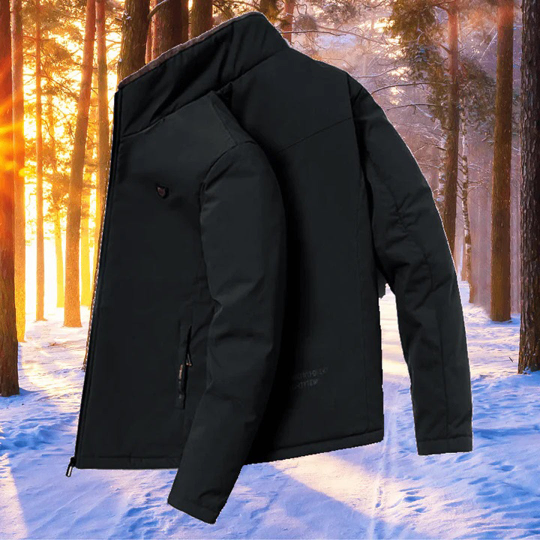 Casual winterjas voor heren met eigentijds design – Ideaal voor winterwee