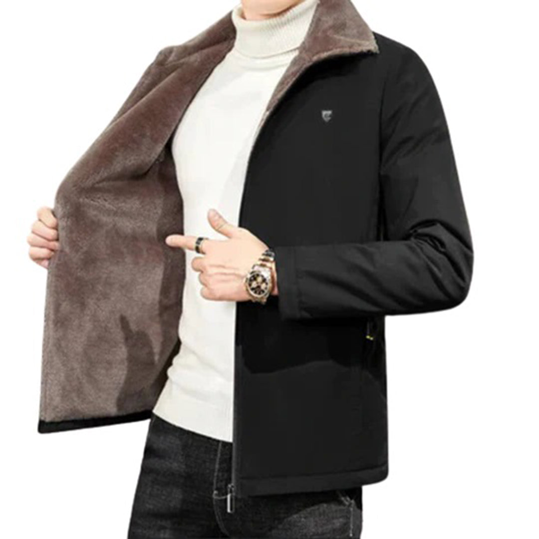 Casual winterjas voor heren met eigentijds design – Ideaal voor winterwee