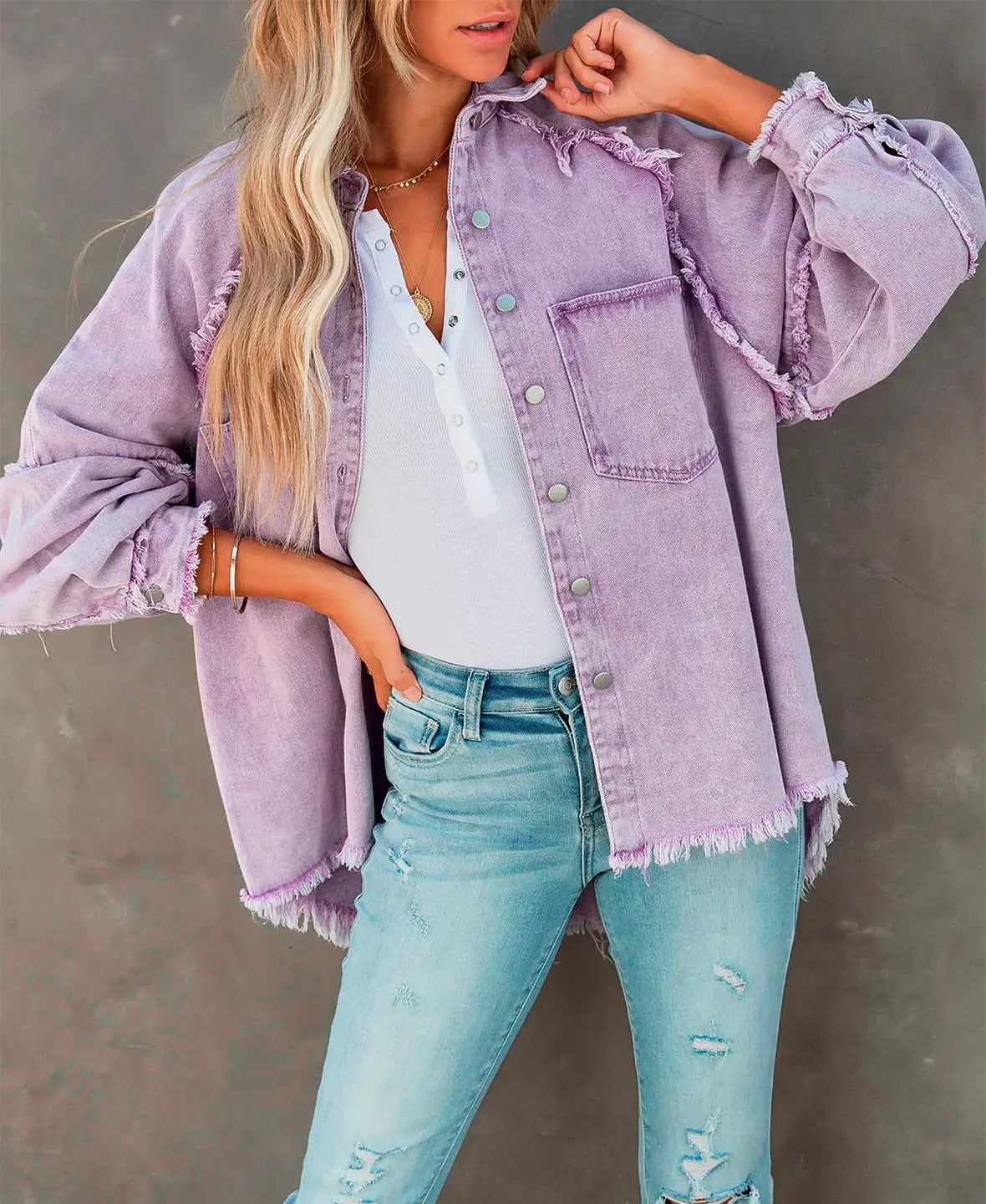Modern Classic in Denim Stijl