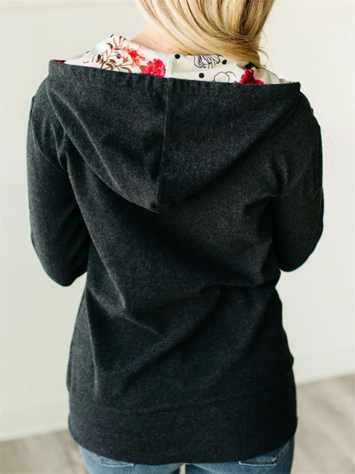 Comfortabele Zip-Up Hoodie voor actieve vrije tijd