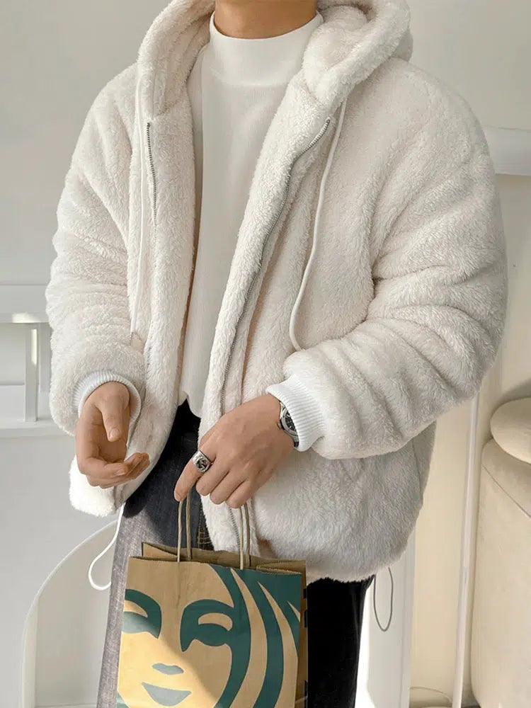 Comfortabele Heren Hoodie Jas met Stijlvolle Details
