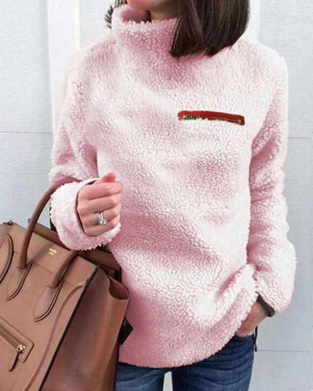Gezellige Teddy Pullover voor Comfortabele Dagen