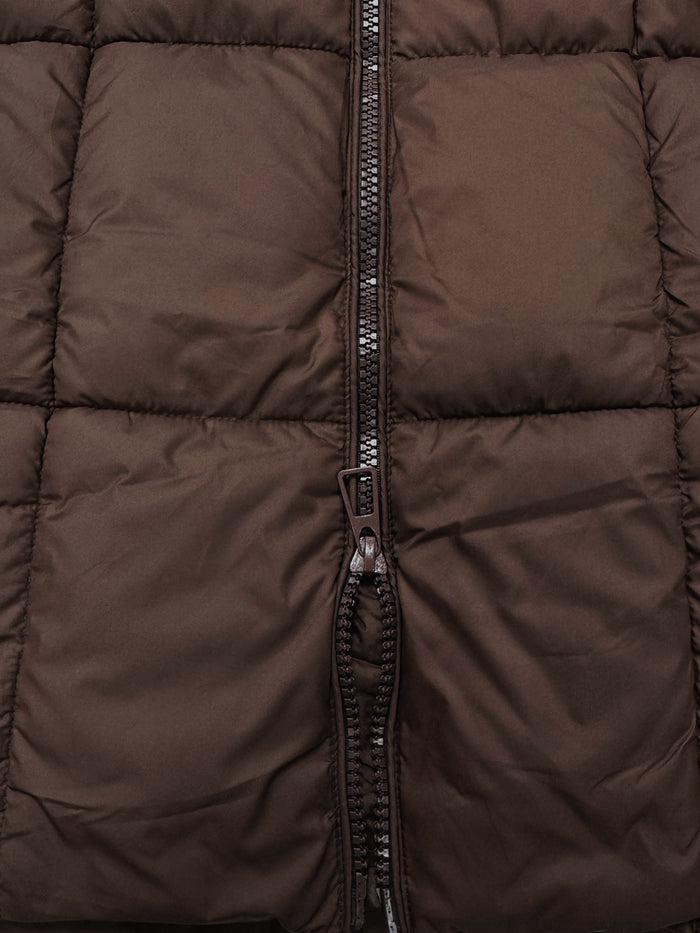Lange dames winterjas met praktische capuchon