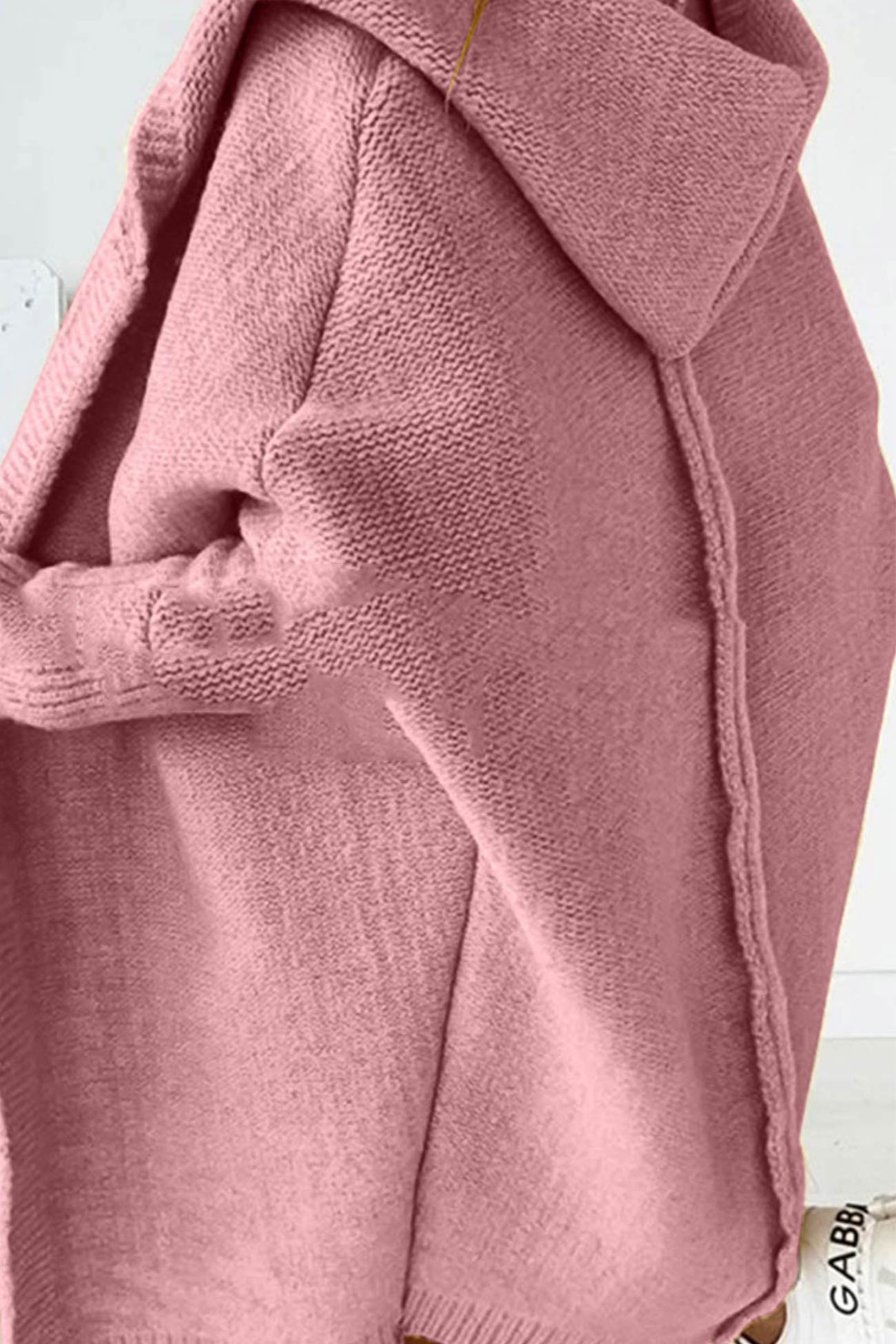 Casual en comfortabele cardigan met open capuchon voor vrouwen met stijl