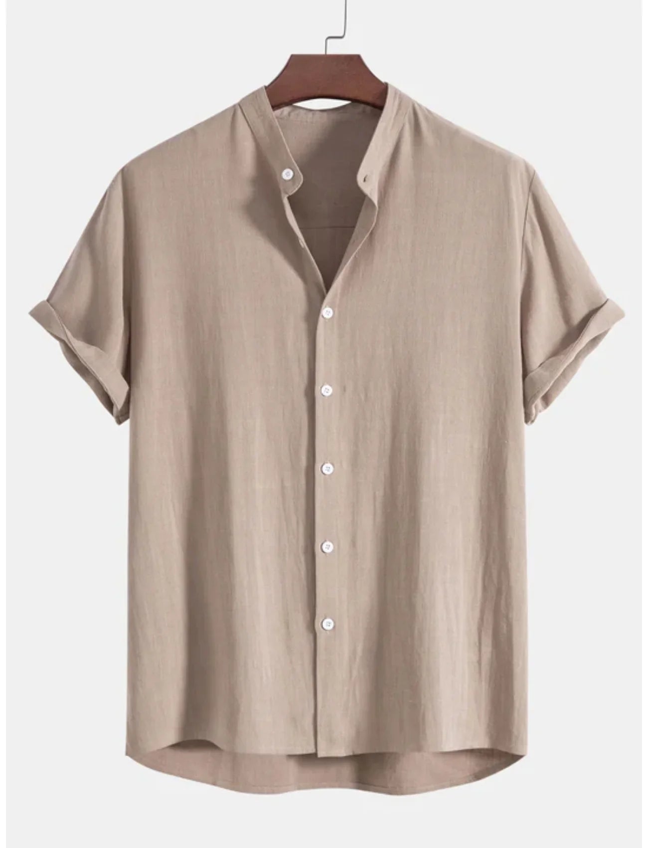 Adolf - Shirt met hoge kraag