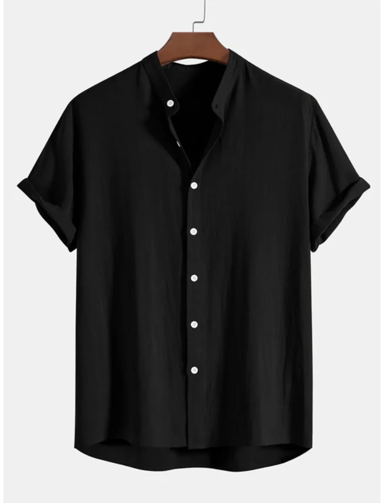 Adolf - Shirt met hoge kraag