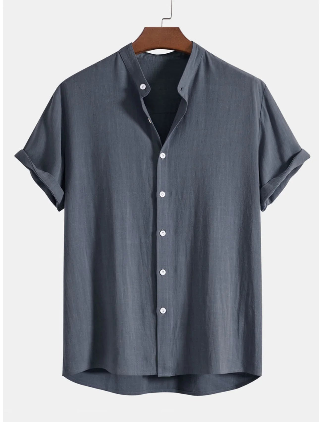 Adolf - Shirt met hoge kraag