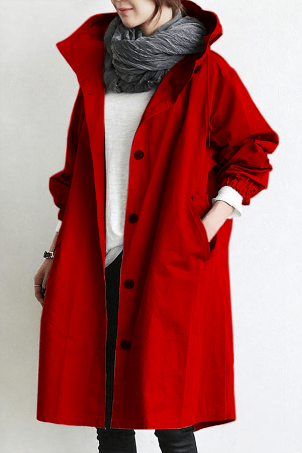 Noa - Waterdichte Oversized Hoody Windbreaker Regenjas