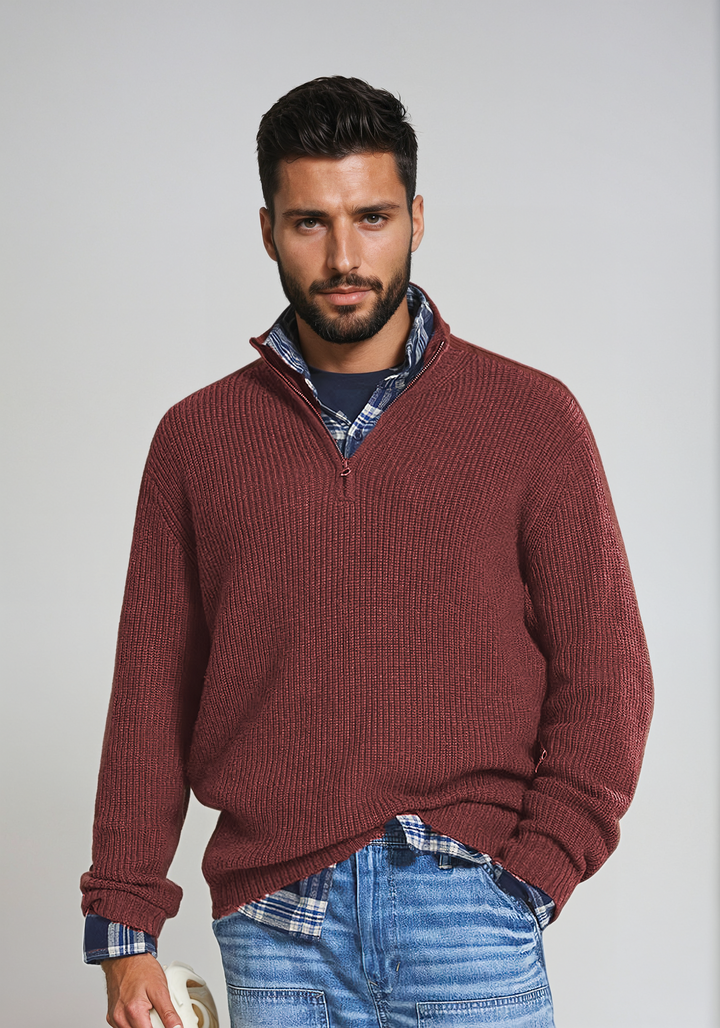 Trendy herentrui met rits – Ideaal voor een casual look