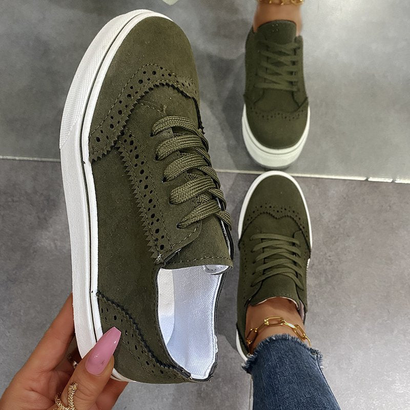 Dames Veterschoenen – Stijlvolle en Comfortabele Sneakers