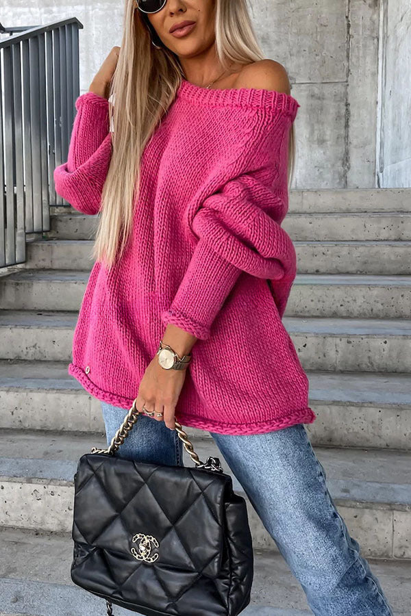 Comfortabele, stijlvolle en luchtige pullover met halve mouwen