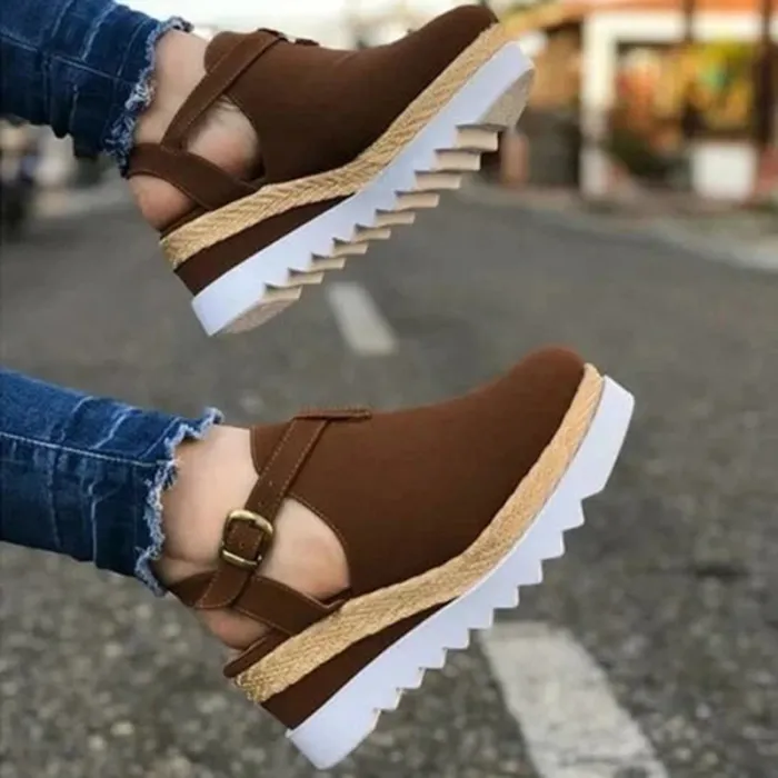 Trendy Dames Wedge Sandalen – Comfortabel en Licht voor Dagelijks Gebruik